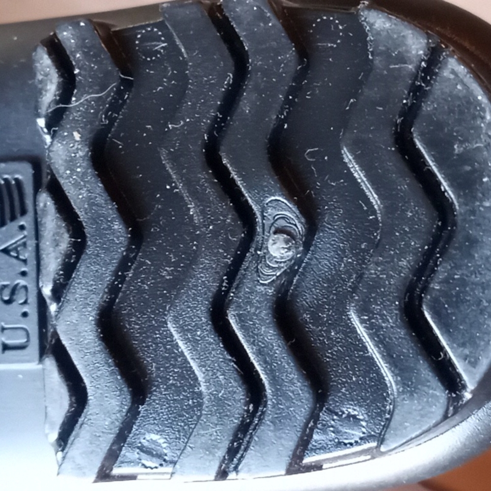 Women's Chinook Tall Rain Boots Cow Print Chunky Heel - Picture 12 of 13